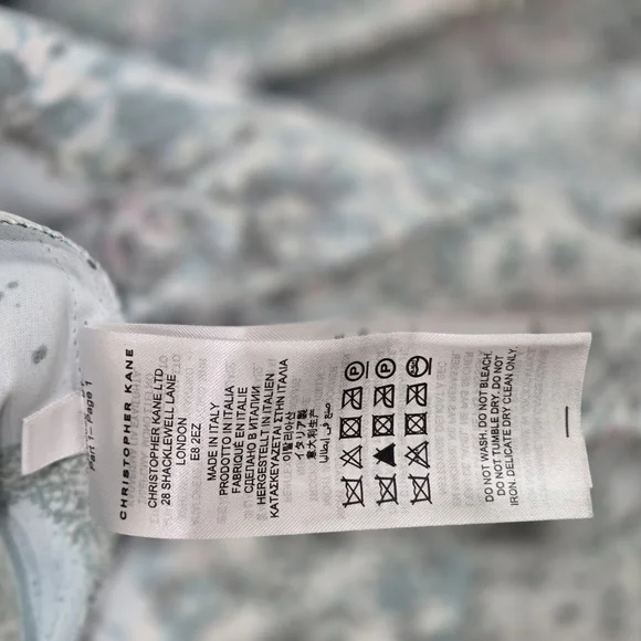 Christopher Kane “Mindscape” Pleated Midi Skirt – Size 6, Mutlicolor, NWT - Picture 13 of 13